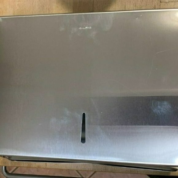 Alpine Towel Dispenser - Multifold/C-Fold - Stainless Steel W/ Brushed Finish - Picture 5 of 7